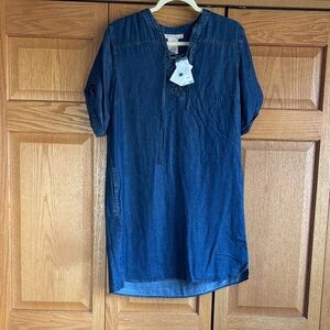 Philosophy Blue Denim Casual Dress